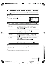 Preview for 27 page of Sony Trinitron KV-SA28 Operating Instructions Manual