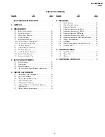 Preview for 4 page of Sony Trinitron KV-XG29M90 Service Manual