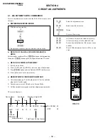 Preview for 18 page of Sony TRINITRON KV-XS29N90 Service Manual