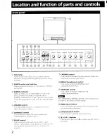 Preview for 4 page of Sony Trinitron PVM-1351Q Operating Instructions Manual