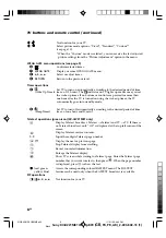 Preview for 8 page of Sony Trinitron WEGA KV-AW21 Operating Instructions Manual