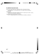 Preview for 16 page of Sony Trinitron WEGA KV-AW21 Operating Instructions Manual