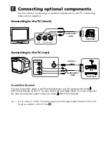 Preview for 6 page of Sony Trinitron WEGA KV-BZ213 Operating Instructions Manual