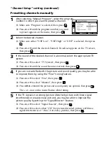 Preview for 14 page of Sony Trinitron WEGA KV-BZ213 Operating Instructions Manual