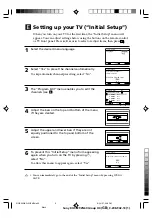 Preview for 6 page of Sony Trinitron WEGA KV-SZ252 Operating Instructions Manual