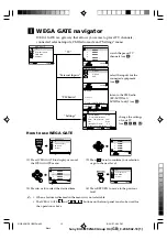 Preview for 12 page of Sony Trinitron WEGA KV-SZ252 Operating Instructions Manual