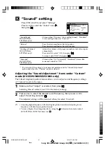 Preview for 15 page of Sony Trinitron WEGA KV-SZ252 Operating Instructions Manual