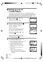 Preview for 6 page of Sony Trinitron WEGA KV-SZ29 Operating Instructions Manual