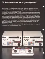 Preview for 2 page of Sony U-matic VO-9850 Manual