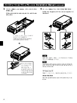 Preview for 6 page of Sony UPA-21SA Installation Manual