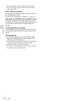 Preview for 20 page of Sony UPD25MD Instructions For Use Manual