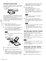 Preview for 22 page of Sony UPD25MD Instructions For Use Manual