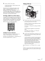 Preview for 17 page of Sony UPX-C200 Operating Instructions Manual