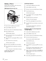 Preview for 22 page of Sony UPX-C200 Operating Instructions Manual