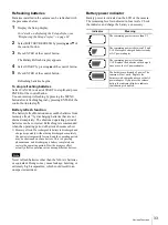 Preview for 33 page of Sony UPX-C200 Operating Instructions Manual