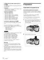 Preview for 76 page of Sony UPX-C200 Operating Instructions Manual