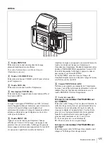 Preview for 125 page of Sony UPX-C200 Operating Instructions Manual