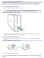 Preview for 31 page of Sony VAIO Digital Studio PCV-RZ44G User Manual