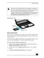 Preview for 99 page of Sony VAIO PCG-R505GCK User Manual