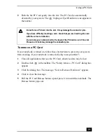 Preview for 25 page of Sony VAIO PCG-R505JL User Manual