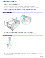 Preview for 87 page of Sony Vaio VGCRA830 Owner'S Manual