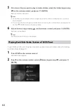 Preview for 44 page of Sony VAIO VGF-CP1U Operating Instructions Manual