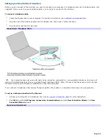 Preview for 58 page of Sony VAIO VGN-T150 Series User Manual