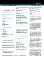 Preview for 2 page of Sony VAIO VGN-TZ390 Specifications