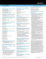 Preview for 2 page of Sony VAIO VGN-Z520N/B Specifications