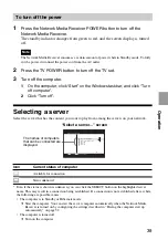 Preview for 39 page of Sony VAIO VGP-MR200E Operating Instructions Manual