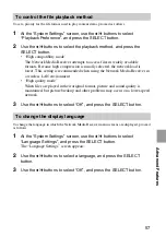 Preview for 57 page of Sony VAIO VGP-MR200E Operating Instructions Manual