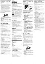 Preview for 2 page of Sony VAIO VGP-UMS50 Operating Instructions