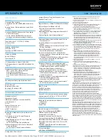 Preview for 2 page of Sony VAIO VPCEA3UFX/BJ Specifications