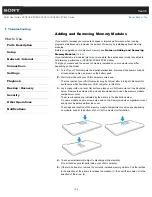 Preview for 122 page of Sony VAIO VPCEG2 Series User Manual