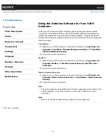 Preview for 157 page of Sony VAIO VPCEG2 Series User Manual