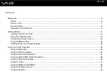 Preview for 2 page of Sony VGN-BX194VP User Manual