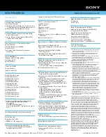 Preview for 2 page of Sony VGN-FW150E Marketing Specifications