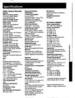 Preview for 45 page of Sony video Hi8 Handycam CCD-TR400 Operation Manual