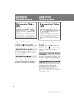 Preview for 4 page of Sony video Hi8 Handycam CCD-TR555 Operating Instructions Manual