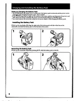 Preview for 8 page of Sony video Hi8 Handycam CCD-TR700 Operation Manual