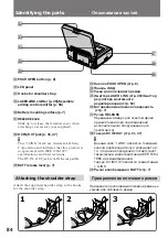 Preview for 84 page of Sony Video Walkman GV-D900E Operating Instructions Manual