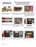 Preview for 3 page of Sony VPCS1 Series Replacement Instructions