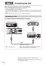 Preview for 12 page of Sony VPL-HW40ES Quick Reference Manual