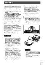 Preview for 41 page of Sony VPL-HW40ES Quick Reference Manual