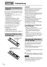 Preview for 74 page of Sony VPL-HW40ES Quick Reference Manual