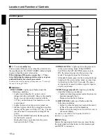 Preview for 10 page of Sony VPL-SC50E Operating Instructions Manual