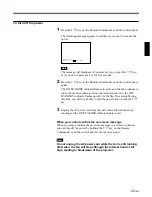 Preview for 23 page of Sony VPL-SC50E Operating Instructions Manual