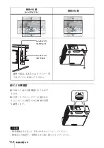 Preview for 24 page of Sony VPL-SW620 Quick Reference Manual