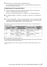 Preview for 63 page of Sony VPL-SW620 Quick Reference Manual