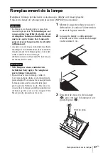 Preview for 99 page of Sony VPL-SW620 Quick Reference Manual